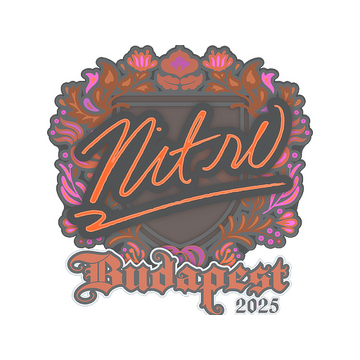 Sticker | nitr0 | Budapest 2025