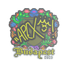 Sticker | apEX (Embroidered) | Budapest 2025