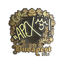 apEX (Gold) | Budapest 2025