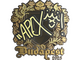 Sticker | apEX (Gold) | Budapest 2025