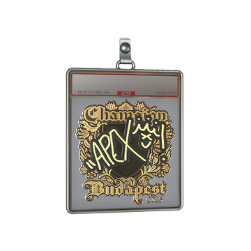 Sticker Slab | apEX (Gold, Champion) | Budapest 2025