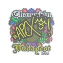 apEX (Embroidered, Champion) | Budapest 2025