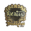 alex666 (Gold) | Budapest 2025