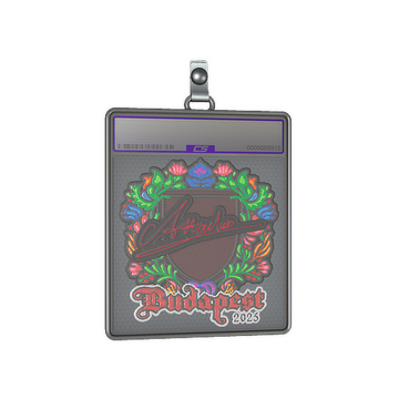 Sticker Slab | Attacker (Embroidered) | Budapest 2025