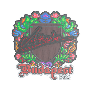 Sticker | Attacker (Embroidered) | Budapest 2025