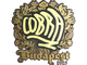 Sticker | cobra (Gold) | Budapest 2025