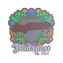 chayJESUS (Embroidered) | Budapest 2025