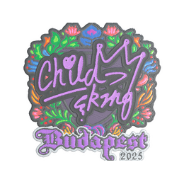 Sticker | ChildKing (Embroidered) | Budapest 2025