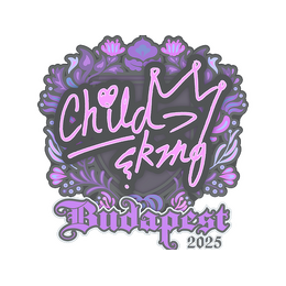Sticker | ChildKing | Budapest 2025