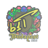 Sticker | b1t (Embroidered) | Budapest 2025