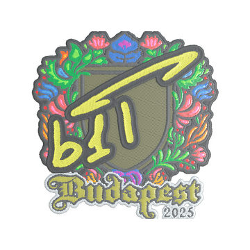 Sticker | b1t (Embroidered) | Budapest 2025