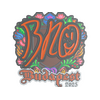 Sticker | br0 (Embroidered) | Budapest 2025