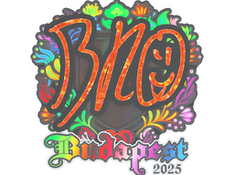Sticker | br0 (Holo) | Budapest 2025