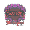 Sticker | Brollan | Budapest 2025