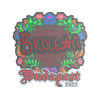 Sticker | Brollan (Embroidered) | Budapest 2025