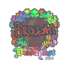 Sticker | Brollan (Holo) | Budapest 2025
