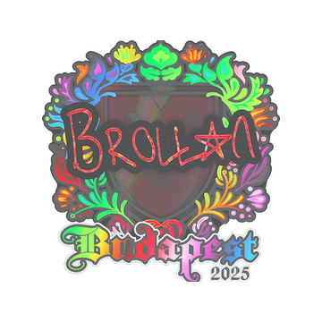 Sticker | Brollan (Holo) | Budapest 2025