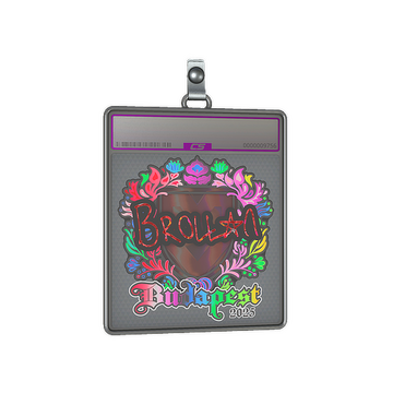 Sticker Slab | Brollan (Holo) | Budapest 2025