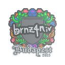 brnz4n (Embroidered) | Budapest 2025