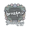 Sticker | brnz4n | Budapest 2025