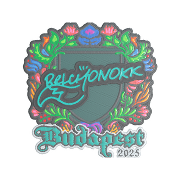 Sticker | BELCHONOKK (Embroidered) | Budapest 2025