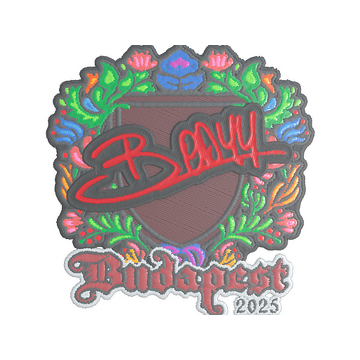 Sticker | bodyy (Embroidered) | Budapest 2025