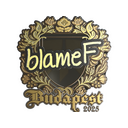 blameF (Gold) | Budapest 2025