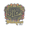 Sticker | bLitz | Budapest 2025