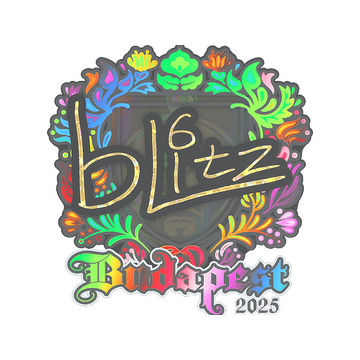 Sticker | bLitz (Holo) | Budapest 2025