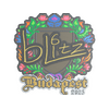 Sticker | bLitz (Embroidered) | Budapest 2025