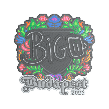 Sticker | biguzera (Embroidered) | Budapest 2025
