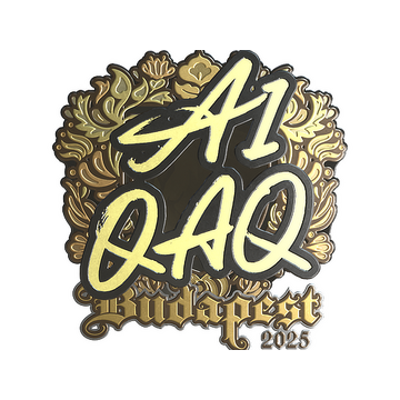 Sticker | EmiliaQAQ (Gold) | Budapest 2025