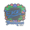 Sticker | EliGE (Embroidered) | Budapest 2025