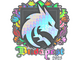 Sticker | Team Spirit (Holo) | Budapest 2025