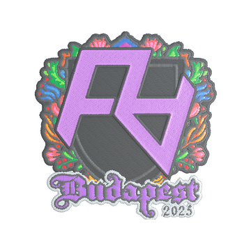 Sticker | Rare Atom (Embroidered) | Budapest 2025