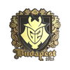 Sticker | G2 esports (Gold) | Budapest 2025