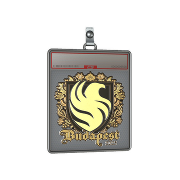 Sticker Slab | Falcons (Gold) | Budapest 2025