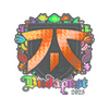 Sticker | fnatic (Holo) | Budapest 2025