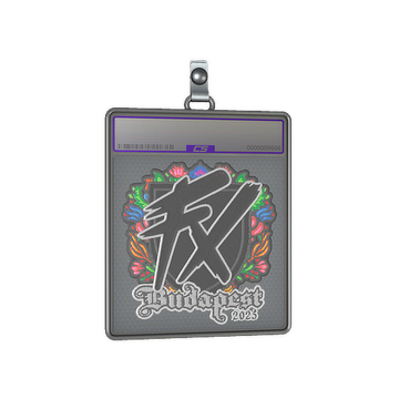 Sticker Slab | Fluxo (Embroidered) | Budapest 2025