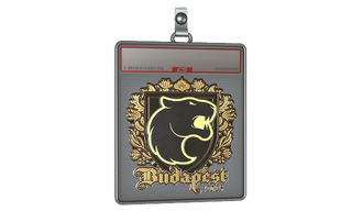 Sticker Slab | FURIA (Gold) | Budapest 2025