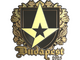 Sticker | Astralis (Gold) | Budapest 2025 | Sticker | Astralis (Gold) | Budapest 2025