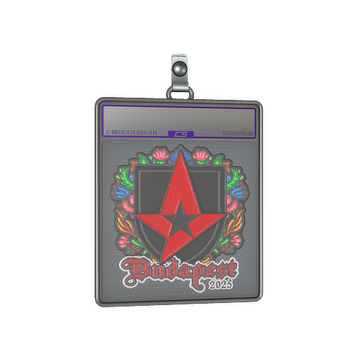 Sticker Slab | Astralis (Embroidered) | Budapest 2025