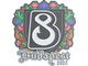Sticker | B8 (Embroidered) | Budapest 2025
