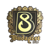 Sticker | B8 (Gold) | Budapest 2025