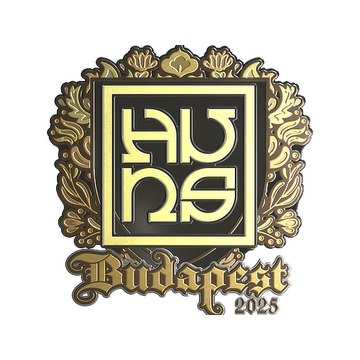 Sticker | The Huns (Gold) | Budapest 2025