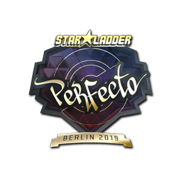 Sticker | Perfecto (Gold) | Berlin 2019