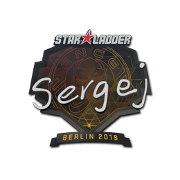 Sticker | sergej | Berlin 2019