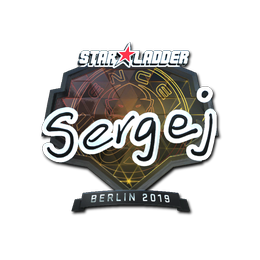 Sticker | sergej (Foil) | Berlin 2019