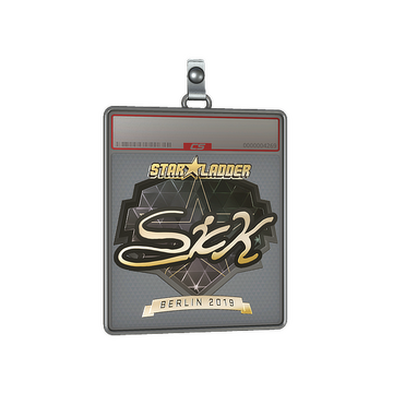 Sticker Slab | SicK (Gold) | Berlin 2019