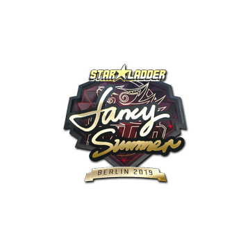 Sticker | Summer (Gold) | Berlin 2019